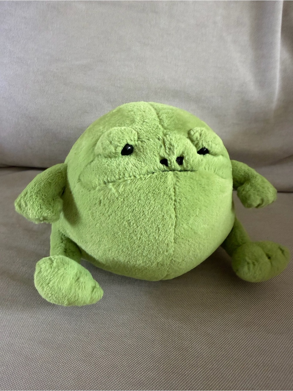 Jellycat Lime Green Frog Plush